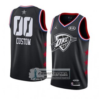 Camiseta All Star 2019 Oklahoma City Thunder Personalizada Negro