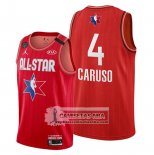 Camiseta All Star 2020 Los Angeles Lakers Alex Caruso Rojo