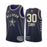 Camiseta All Star 2024 Golden State Warriors Stephen Curry NO 30 Azul