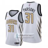 Camiseta Atlanta Hawks Chandler Parsons Ciudad Blanco