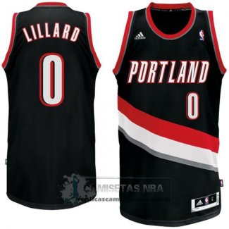 Camiseta Blazers Lillard Negro