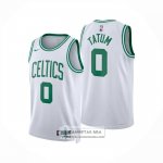 Camiseta Boston Celtics Jayson Tatum NO 0 Association 2023-25 Blanco
