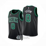 Camiseta Boston Celtics Jayson Tatum NO 0 Statement 2023-25 Negro