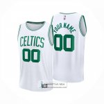 Camiseta Boston Celtics Personalizada Association 2023-25 Blanco