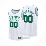 Camiseta Boston Celtics Personalizada Association 2023-25 Blanco