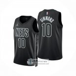 Camiseta Brooklyn Nets Ben Simmons NO 10 Statement 2025-26 Negro