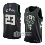 Camiseta Bucks Ersan Ilyasova Statement 2018 Negro