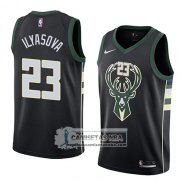 Camiseta Bucks Ersan Ilyasova Statement 2018 Negro