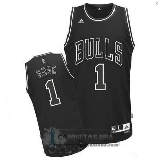 Camiseta Bulls Rose Negro