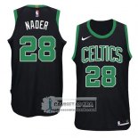 Camiseta Celtics Abdel Nader Statement 2018 Negro