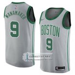 Camiseta Celtics Brad Wanamaker Ciudad 2018 Gris