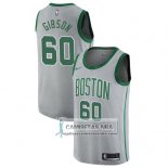 Camiseta Celtics Jonathan Gibson Ciudad 2017-18 Gris
