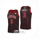 Camiseta Chicago Bulls Josh Giddey NO 3 Statement 2025-26 Negro