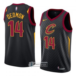 Camiseta Cleveland Cavaliers Dewayne Dedmon Statement 2018 Negro