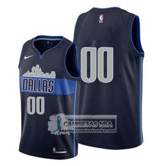 Camiseta Dallas Mavericks Personalizada Statement 2017-18 Azul