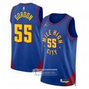 Camiseta Denver Nuggets Dikembe Mutombo NO 55 Statement 2022-23 Azul