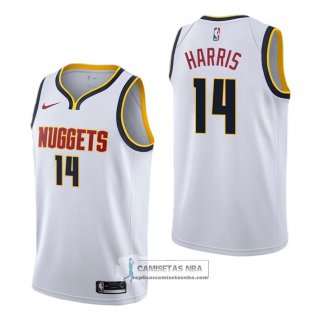 Camiseta Denver Nuggets Gary Harris Association Blanco