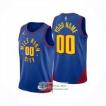 Camiseta Denver Nuggets Personalizada Statement 2024-25 Azul