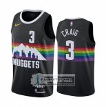 Camiseta Denver Nuggets Torrey Craig Ciudad Negro