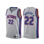 Camiseta Detroit Pistons Glenn Robinson III Statement Gris