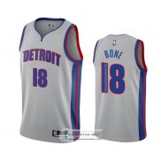 Camiseta Detroit Pistons Jordan Bone Statement 2020-21 Gris
