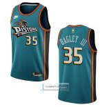 Camiseta Detroit Pistons Marvin Bagley III NO 35 Classic 2022-23 Verde