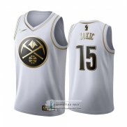 Camiseta Golden Edition Denver Nuggets Nikola Jokic Blanco