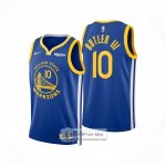 Camiseta Golden State Warriors Jimmy Butler III NO 10 Icon 2024-25 Azul