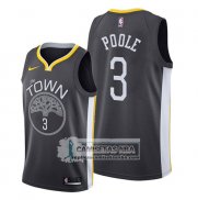 Camiseta Golden State Warriors Jordan Poole Statement Negro