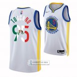 Camiseta Golden State Warriors Juan Toscano-Anderson NO 95 2022 Slam Dunk Special Mexico Edition Blanco