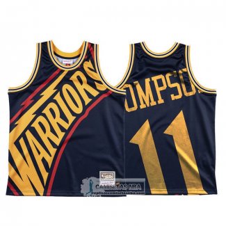 Camiseta Golden State Warriors Klay Thompson Mitchell & Ness Big Face Azul