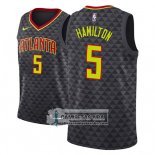 Camiseta Hawks Daniel Hamilton Icon 2018 Negro