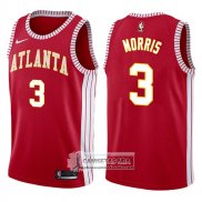 Camiseta Hawks Jaylen Morris Classic 2017-18 Rojo