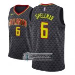 Camiseta Hawks Omari Spellman Icon 2018 Negro