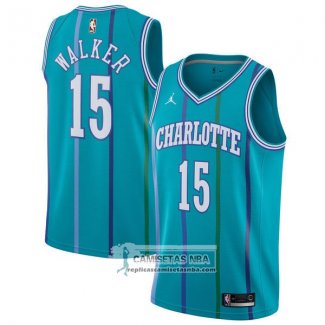 Camiseta Hornets Kemba Walker 2017-18 Verde