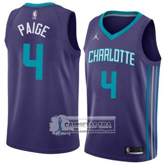 Camiseta Hornets Marcus Paige Statement 2018 Violeta