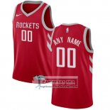 Camiseta Houston Rockets Personalizada 2017-18 Rojo