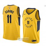 Camiseta Indiana Pacers Domantas Sabonis Statement 2018 Amarillo