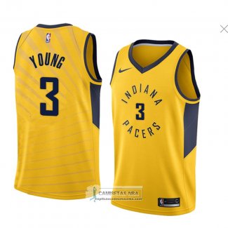 Camiseta Indiana Pacers Joe Young Statement 2018 Amarillo