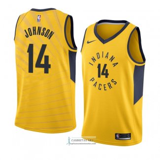 Camiseta Indiana Pacers Omari Johnson Statement 2018 Amarillo