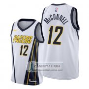 Camiseta Indiana Pacers T.j. Mcconnell Earned Blanco