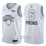 Camiseta All Star 2018 Knicks Kristaps Porzingis Blanco