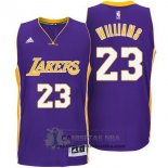 Camiseta Lakers Williams Purpura