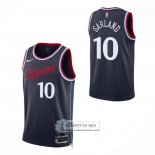 Camiseta Los Angeles Clippers Darius Garland NO 10 Icon 2026-27 Azul
