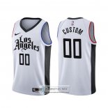 Camiseta Los Angeles Clippers Personalizada Ciudad 2019-20 Blanco