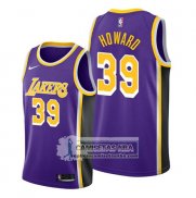 Camiseta Los Angeles Lakers Dwight Howard Statement Violeta