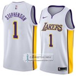 Camiseta Los Angeles Lakers Lance Stephenson Association 2018 Bl