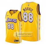 Camiseta Los Angeles Lakers Markieff Morris Ciudad 2019-20 Oro