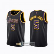 Camiseta Los Angeles Lakers Talen Horton-Tucker Earned 2020-21 Negro