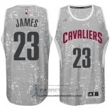Camiseta Luces de la Ciudad Cavaliers James Gris